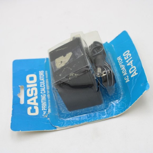 Casio AC Adaptor AD-4150 For Printing Calculator Vintage - Picture 2 of 5